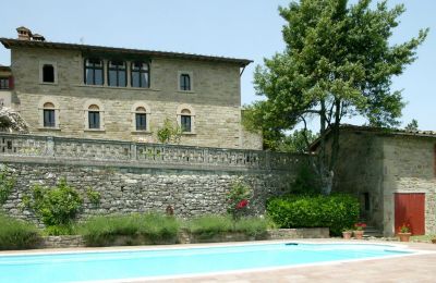 Manor House for sale Caprese Michelangelo, Tuscany:  Exterior View