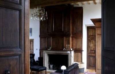 Castle for sale Lamballe, Le Tertre Rogon, Brittany:  Living Room