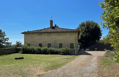 Historic Villa for sale Siena, Tuscany:  RIF 2937 Haus und Zufahrt