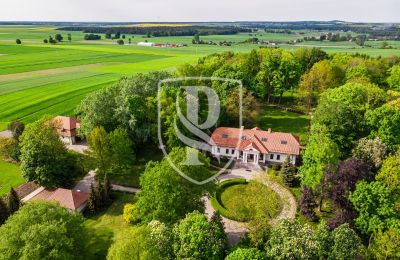 Herregård købe Przedbórz, województwo łódzkie, Dronefoto