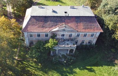 Castle for sale Granówko, Greater Poland Voivodeship, Drone view