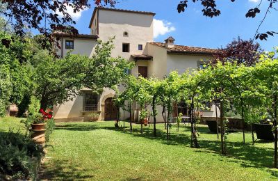 Historisk villa købe Firenze, Toscana, Have