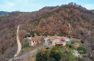 Stuehus købe Marciano della Chiana, Toscana, RIF 3055 Blick auf Gebäude