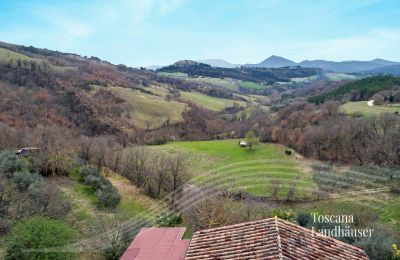 Stuehus købe Marciano della Chiana, Toscana, RIF 3055 Ausblick