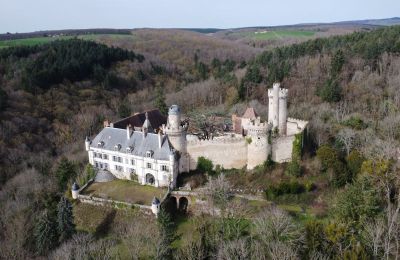 Slot købe Veauce, Auvergne-Rhône-Alpes, Dronefoto