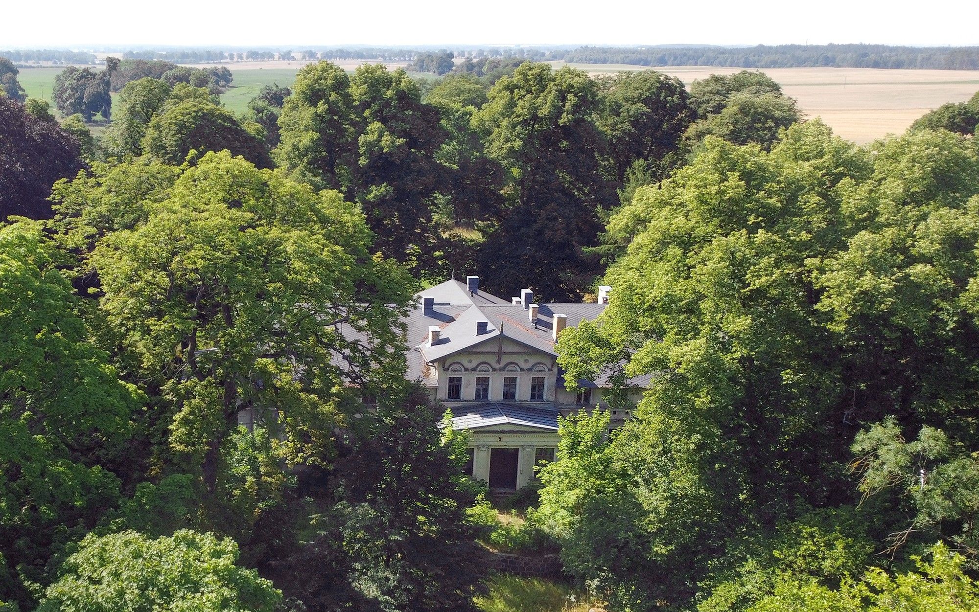 Billeder Herregård i Stradzewo, Vestpommern nær Szczecin