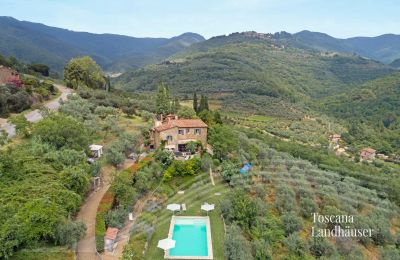 Country House for sale Loro Ciuffenna, Tuscany:  RIF 3098 Vogelperspektive