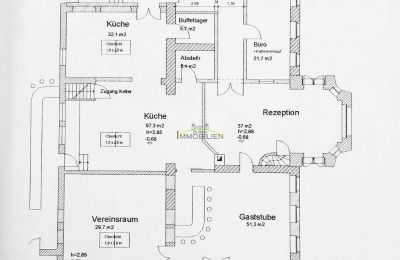 Herregård købe 04668 Grimma, Grimmaer Straße 7, Sachsen, Erdgeschoss-Vorderhaus