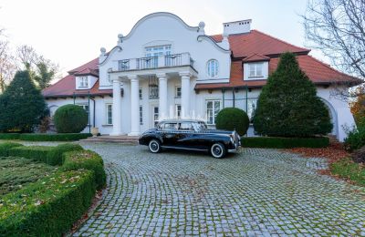 Manor House for sale Ossowice, Dwór w Ossowicach, Łódź Voivodeship:  Front view