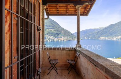 Historic Villa for sale Torno, Lombardy:  Balcony