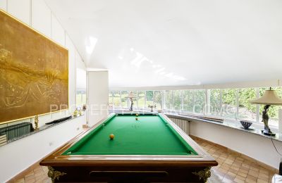 Historisk villa købe Griante, Lombardiet, Billiards room