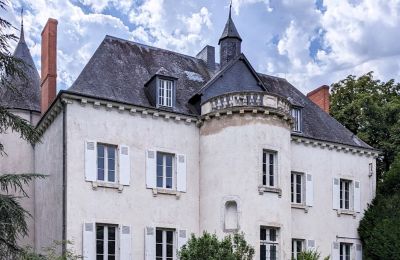 Castle for sale Châteauroux, Centre-Loire Valley:  Back view