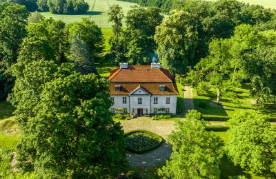 Herregård købe Dawidy, województwo warmińsko-mazurskie, Dronefoto