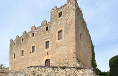 Medieval Castle Creixell, Catalonia