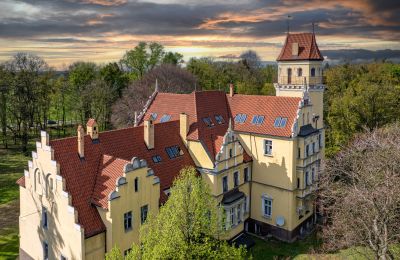 Castle for sale Ornontowice, Zamkowa, Silesian Voivodeship, Drone view