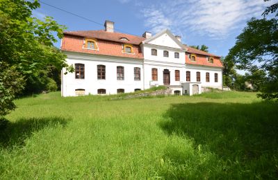 Manor House for sale Jaśkowo, Dwór w Jaśkowie, Warmian-Masurian Voivodeship, Exterior View