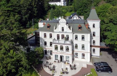 Historic Villa for sale Duszniki-Zdrój, Wojska Polskiego 10, Lower Silesian Voivodeship, Drone view