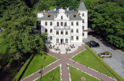 Historic Villa for sale Duszniki-Zdrój, Wojska Polskiego 10, Lower Silesian Voivodeship, Drone view
