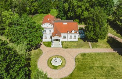 Castle for sale 05-332 Żaków, Masovian Voivodeship, Drone view