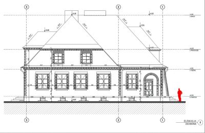 Historisk villa købe Piaski, Wolności 19, województwo łódzkie, Visualisering