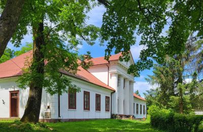 Manor House for sale Rożnów, Dwór w Rożnowie, Lesser Poland Voivodeship, Side view