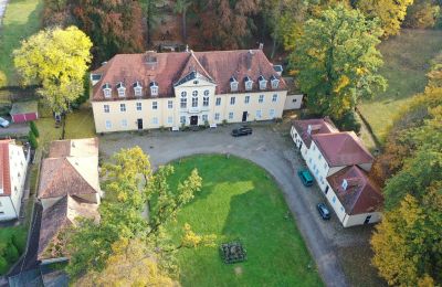 Castle for sale Saxony, Drone view