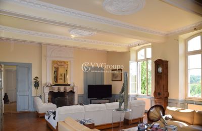 Castle for sale Monflanquin, New Aquitaine, Drawing room