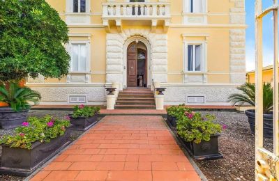 Historic Villa for sale Castiglioncello, Tuscany, Front view