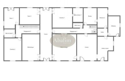 Property Eauze, Floor plan 1