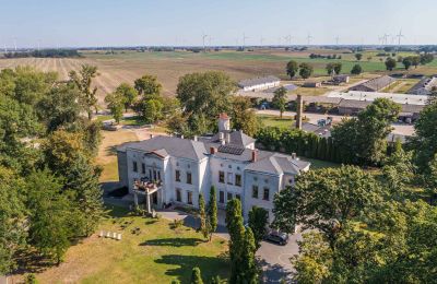 Castle for sale Mgowo, Kuyavian-Pomeranian Voivodeship, Drone view