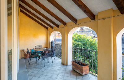 Historic Villa for sale Miasino, Piemont, Balcony