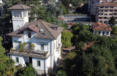 Historic Villa for sale Verbania, Via De Marchi, Piemont, Drone view