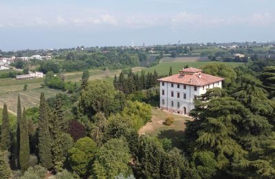 Historic Villa for sale Italy, Drone view