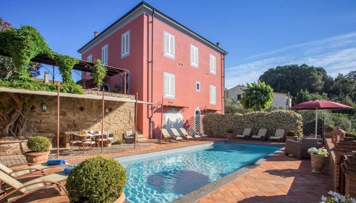 Historic Villa for sale Montelopio, Tuscany,  Italy