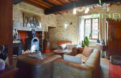 Manor House for sale Busserolles, New Aquitaine, Living Area