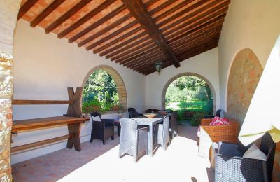 Country House for sale Montecatini Val di Cecina, Tuscany, Porch