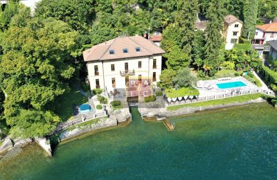 Historic Villa for sale Moltrasio, Lombardy, Drone view