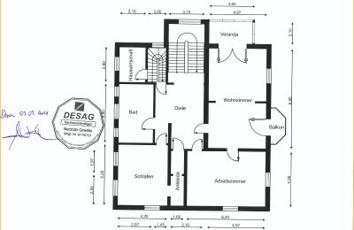 Historisk villa købe 04736 Waldheim, Sachsen, Obergeschoss