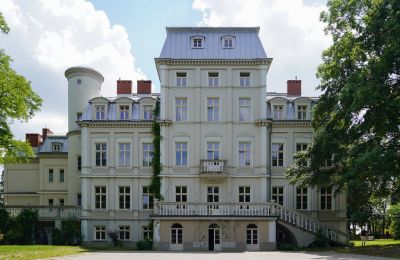 Castle for sale Malina, Pałac Malina, Łódź Voivodeship, Back view