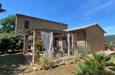 Country House for sale Montescudaio, Tuscany, RIF 2185 Rustico und Terrasse