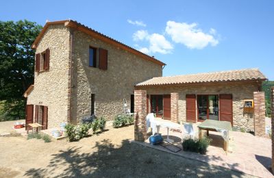 Country House for sale Montescudaio, Tuscany, RIF 2185  Rustico und Terrasse