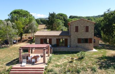 Country House for sale Montescudaio, Tuscany, RIF 2185 Blick auf Rustico