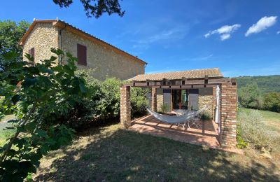 Country House for sale Montescudaio, Tuscany, RIF 2185 Blick auf Terrasse