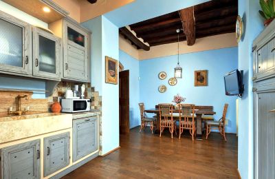 Country House for sale Figline e Incisa Valdarno, Tuscany, RIF 2966 Küche und Essbereich im HH