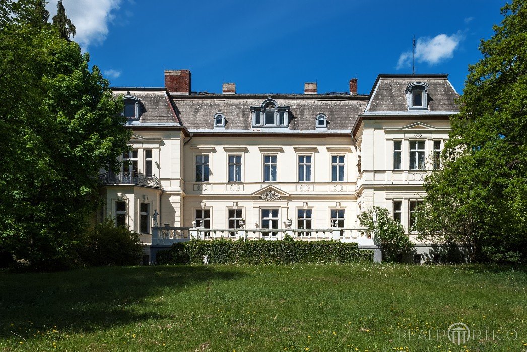 Garden Side of Baroque Palace in Schönfeld (Altmark), Schönfeld