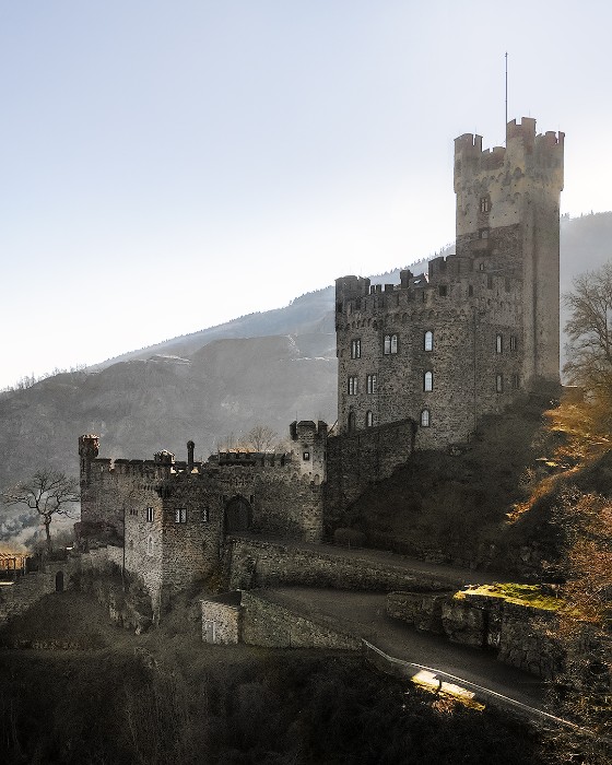 Castles along the Rhine: Sooneck, Bingen