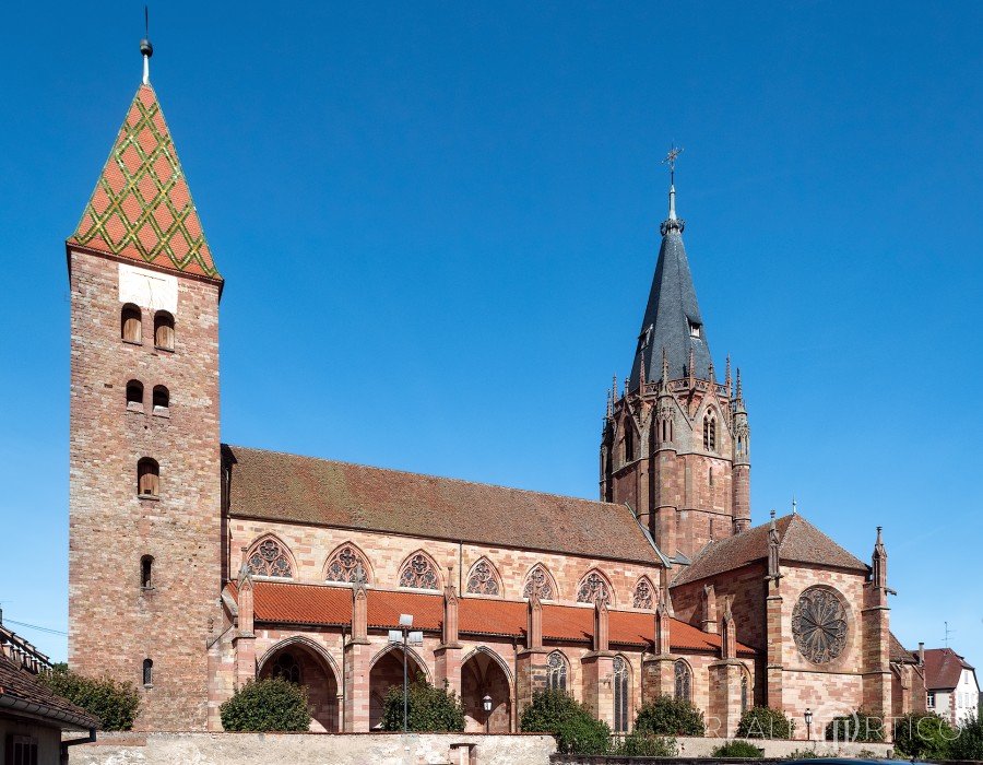 Abbey Church St. Peter and Paul in Wissembourg, Wissembourg