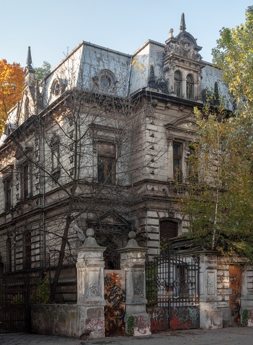 Old Houses in Łódź: The Rudolf Keller Manor, Łódź