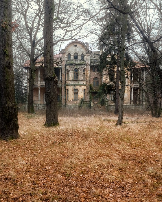 Old Mansion near Warsaw, Milanówek