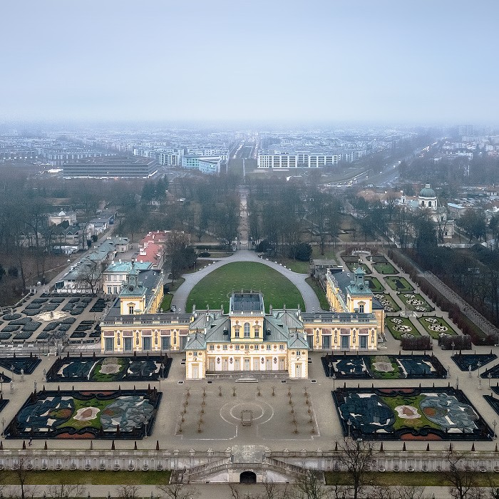 Top architecture sights Warsaw: Wilanów Palace, Wilanów